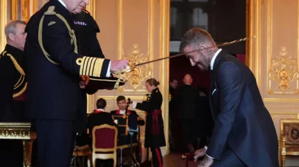 Дэвида Бекхэма посвятили в рыцари