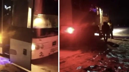 35 иностранцев эвакуировали с акмолинской трассы