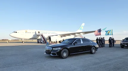 Президент Казахстана прибыл с визитом в Вашингтон