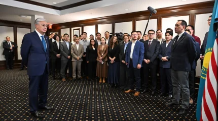 Токаеву в Вашингтоне представили казахстанские IT-стартапы