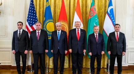 Орталық Азия мемлекеттері басшылары мен АҚШ Президентінің бірлескен суреті жарияланды