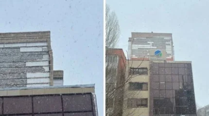 Астанада ғимарат опырылып, бес адам құтқарылды