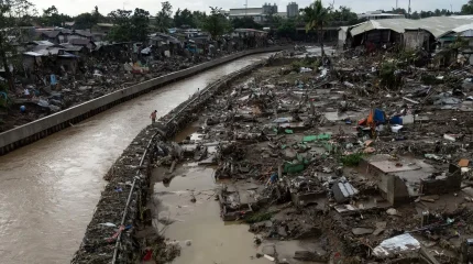 Филиппинде болған қуатты тайфуннан 200-ден астам адам қаза тапты