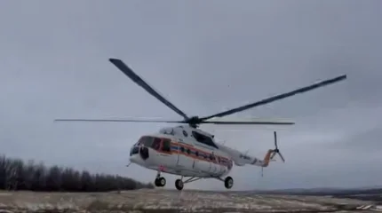 Новорождённого из Шемонаихи доставили в Усть-Каменогорск на вертолёте санавиации