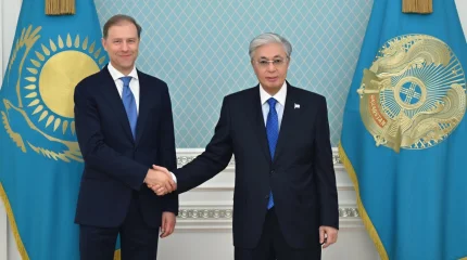 Мемлекет басшысы Ресей Федерациясы Үкіметі Төрағасының бірінші орынбасарын қабылдады