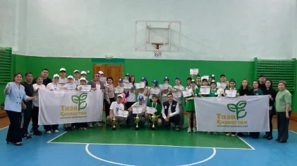 Эко-батырлар: Петропавл жастары «Таза Қазақстан» бағдарламасы аясында экологиялық квестке қатысты