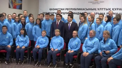 Казахстанскую сборную проводили на Сурдлимпийские игры в Токио