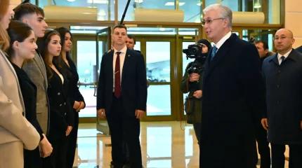 Президент Мәскеу мемлекеттік халықаралық қатынастар институтының студенттерімен әңгімелесті