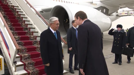 Мемлекет басшысы Мәскеуге мемлекеттік сапармен барды