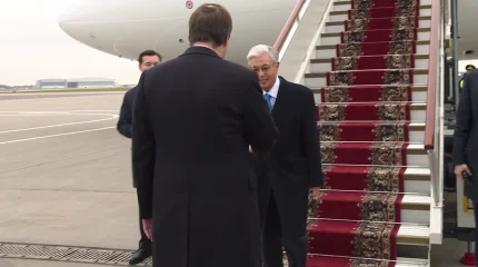 Касым-Жомарт Токаев прибыл с государственным визитом в Москву по приглашению В. Путина