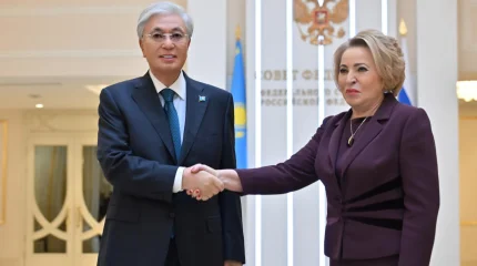 Мемлекет басшысы Ресей Федералды Жиналысы Федерация Кеңесінің Төрағасы Валентина Матвиенкомен кездесті