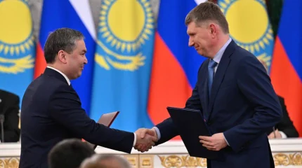 Қазақстан мен Ресей арасындағы ерекше экономикалық аймақтарды дамыту жөніндегі өзара түсіністік туралы Меморандумға қол қойылды