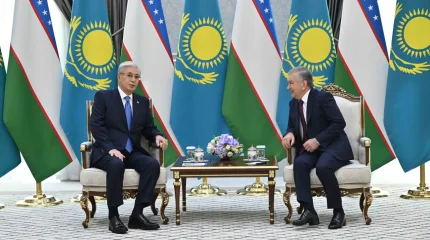 Токаев и Мирзиёев переговорили в Ташкенте