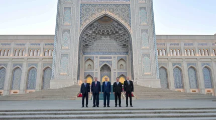 Главы государств Центральной Азии и Азербайджана посетили Центр исламской цивилизации