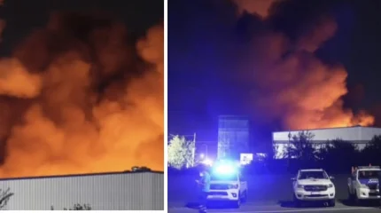 Несколько взрывов и пожар произошли в промышленном районе Буэнос-Айреса