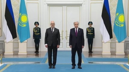Эстония Президенті Алар Карис Қазақстанға мемлекеттік сапармен келді