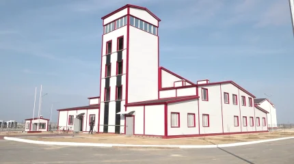 Ақтаудағы жаңа өрт сөндіру депо құрылысының 95 проценті аяқталды