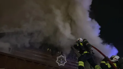 Трагедия в Туркестанской области: в пожаре погибли 12 человек