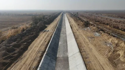 Түркістан облысында ұзындығы 62 шақырымнан астам арық каналдарын бетонмен қаптау жұмыстары жүргізіліп жатыр