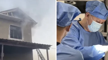 О состоянии выживших в пожаре в селе Алгабас рассказали врачи