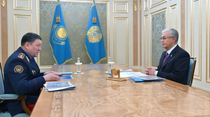 Мемлекет басшысы Ішкі істер министрі Ержан Сәденовті қабылдады