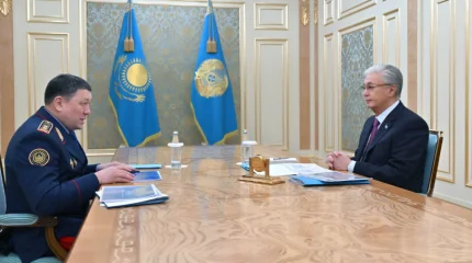 Ержан Саденов доложил Президенту о криминогенной ситуации в стране
