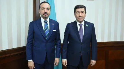 Мәжіліс спикері Түркияның Әділет және даму партиясы төрағасының орынбасарын қабылдады