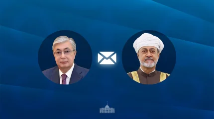 Президент Оман Сұлтанына құттықтау жеделхатын жолдады