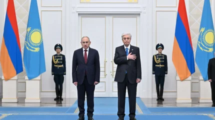 Ақордада Армения Премьер-министрі Никол Пашинянды қарсы алу рәсімі өтті