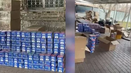 Алматыда ірі көлемде тыйым салынған темекі өнімдері тәркіленді