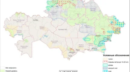 МЧС: в ряде областей ожидаются туманы, метель и гололёд