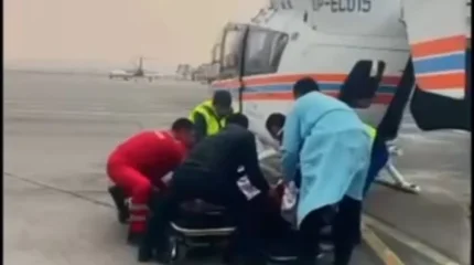 Пожар в Алгабасе: третью пострадавшую санавиацией доставили в Шымкент