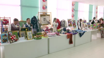 Қызылорда облысы Жалағаш ауданында шеберлер қолөнер туындыларын көпшілік назарына ұсынды