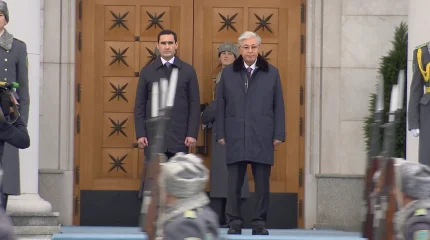 Президент Туркменистана прибыл в Астану с государственным визитом