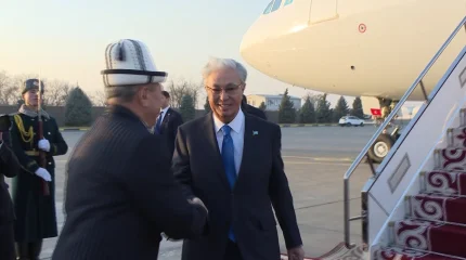 Президент ҰҚШҰ Ұжымдық қауіпсіздік кеңесінің отырысына қатысу үшін Бішкек қаласына барды