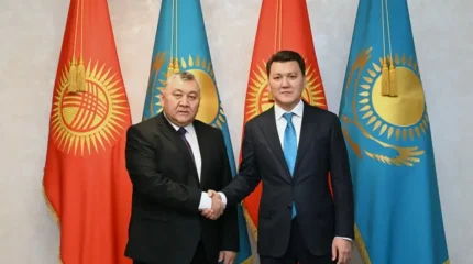 Ерлан Қарин Қырғызстанның мемлекеттік хатшысымен кездесті