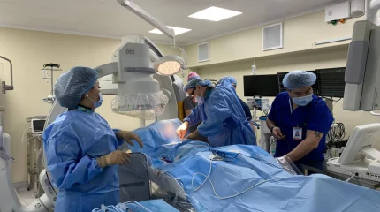 КІАҒЗИ-ДА ЖҮРЕК ЖЕТКІЛІКСІЗДІГІ БАР ЕКІ ПАЦИЕНТКЕ ҮШ КАМЕРАЛЫ КАРДИОСТИМУЛЯТОРЛАР ОРНАТЫЛДЫ