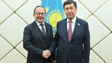 Спикер Мажилиса принял заместителя Председателя нижней палаты Парламента Австрии