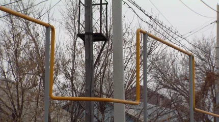 Астанада Байқоңыр ауданы газға қосылды