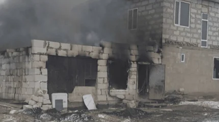 После пожара в Коянды жители требуют современный пожарный пост