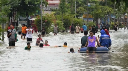 Оңтүстік-Шығыс Азиядағы су тасқынынан 1100-ден астам адам қаза тапты