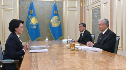 Мемлекет басшысы Еңбек және халықты әлеуметтік қорғау министрі Светлана Жақыпованы қабылдады