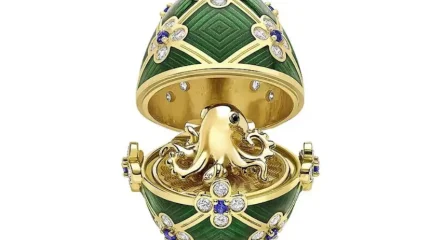 Вор проглотил яйцо Фаберже, чтобы вынести его из ювелирного магазина