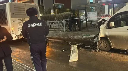 Астанада екі автобус соқтығысып, бір адам қаза тапты
