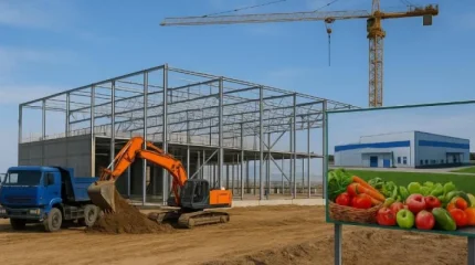 Алматы облысында жылына 70 мың тонна көкөніс пен жеміс өсірілетін зауыт салынады