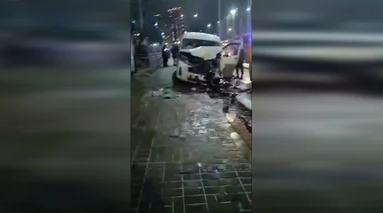 Астанада екі автобус соқтығысып, бір адам қаза тапты