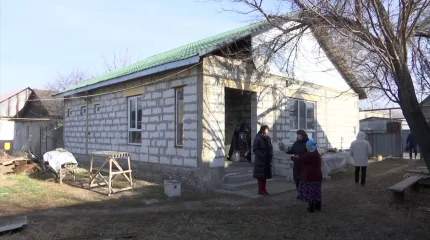 Партия «AMANAT» помогла семье восстановить жильё после пожара в Алматы