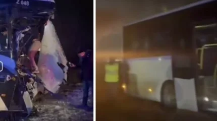 12 человек пострадали в ДТП с автобусом под Астаной