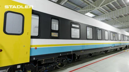 Нацперевозчик показал, как выглядит новый плацкартный вагон Stadler