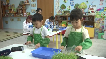 В детских садах Актобе запустили проект ранней профориентации